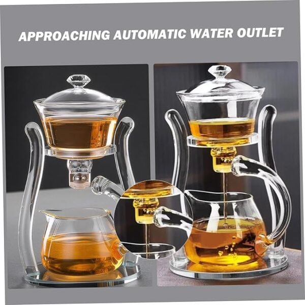 Magnetic Teapot High Borosilicate Glass Teapot - Image 2